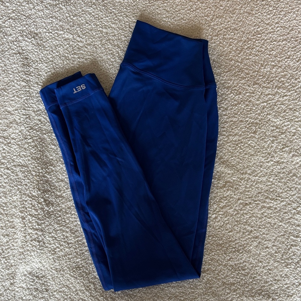 Blue Set Active Sportbody Leggings, size Medium